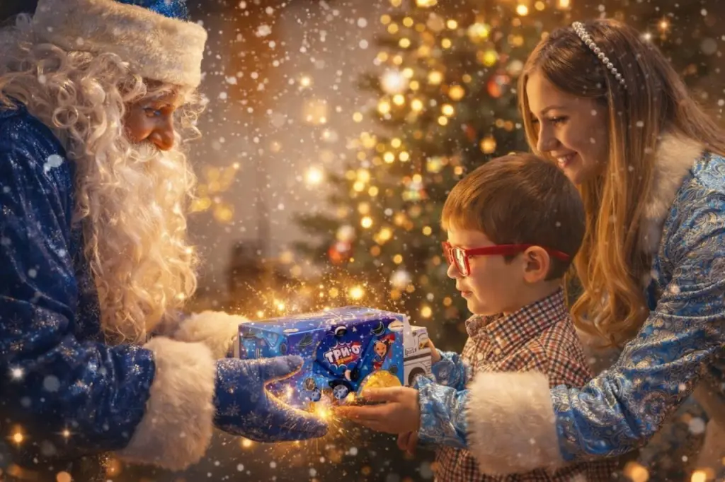 Новогодняя традиция доброты: «АККОНД» доставил сладкие подарки  воспитанникам детских центров