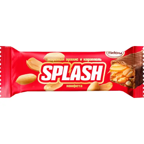 SPLASH жаренный арахис и карамель, 40 г
