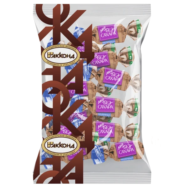 МНЕ БЕЗ САХАРА молочный мини-шоколад, 85 г