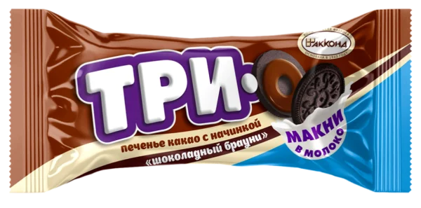 ТРИО какао шоколадный брауни, 1 кг