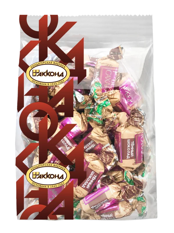 МНЕ БЕЗ САХАРА тёмный мини-шоколад, 500 г