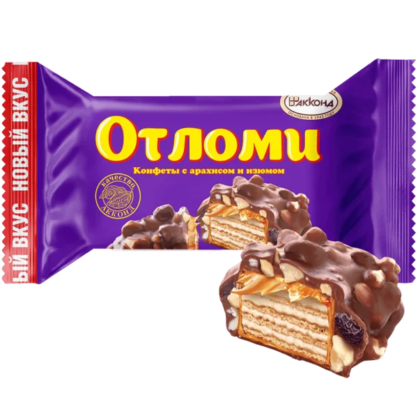 ОТЛОМИ с арахисом и изюмом, 1 кг
